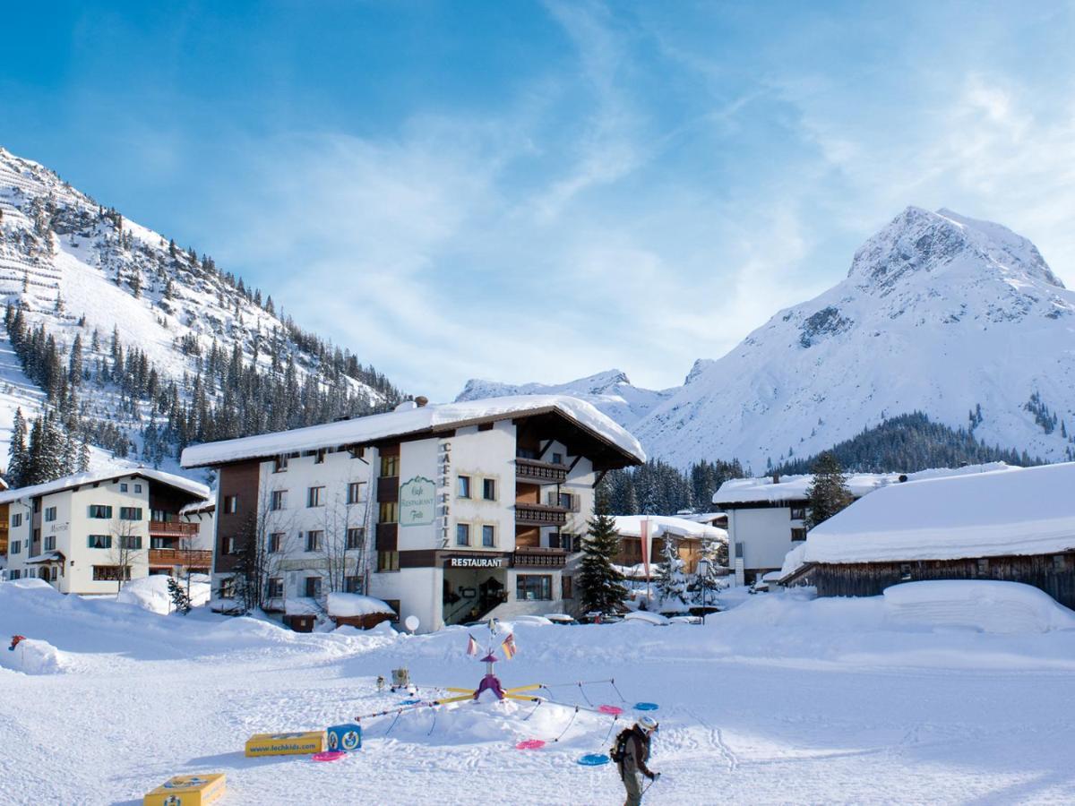 Pension Cafe Fritz Lech am Arlberg Dış mekan fotoğraf