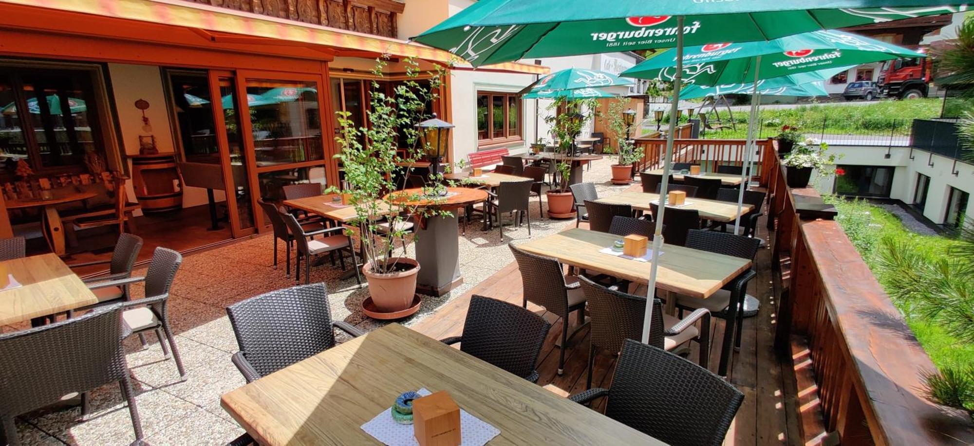 Pension Cafe Fritz Lech am Arlberg Dış mekan fotoğraf