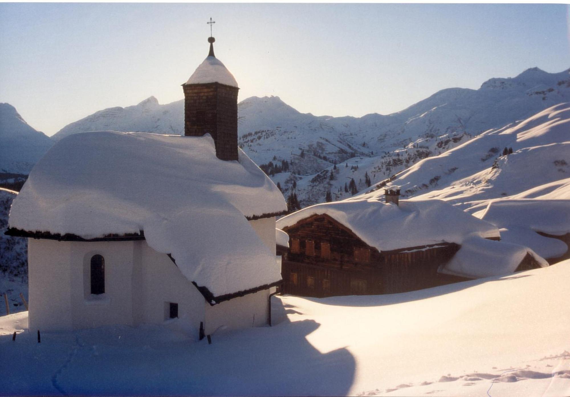 Pension Cafe Fritz Lech am Arlberg Dış mekan fotoğraf
