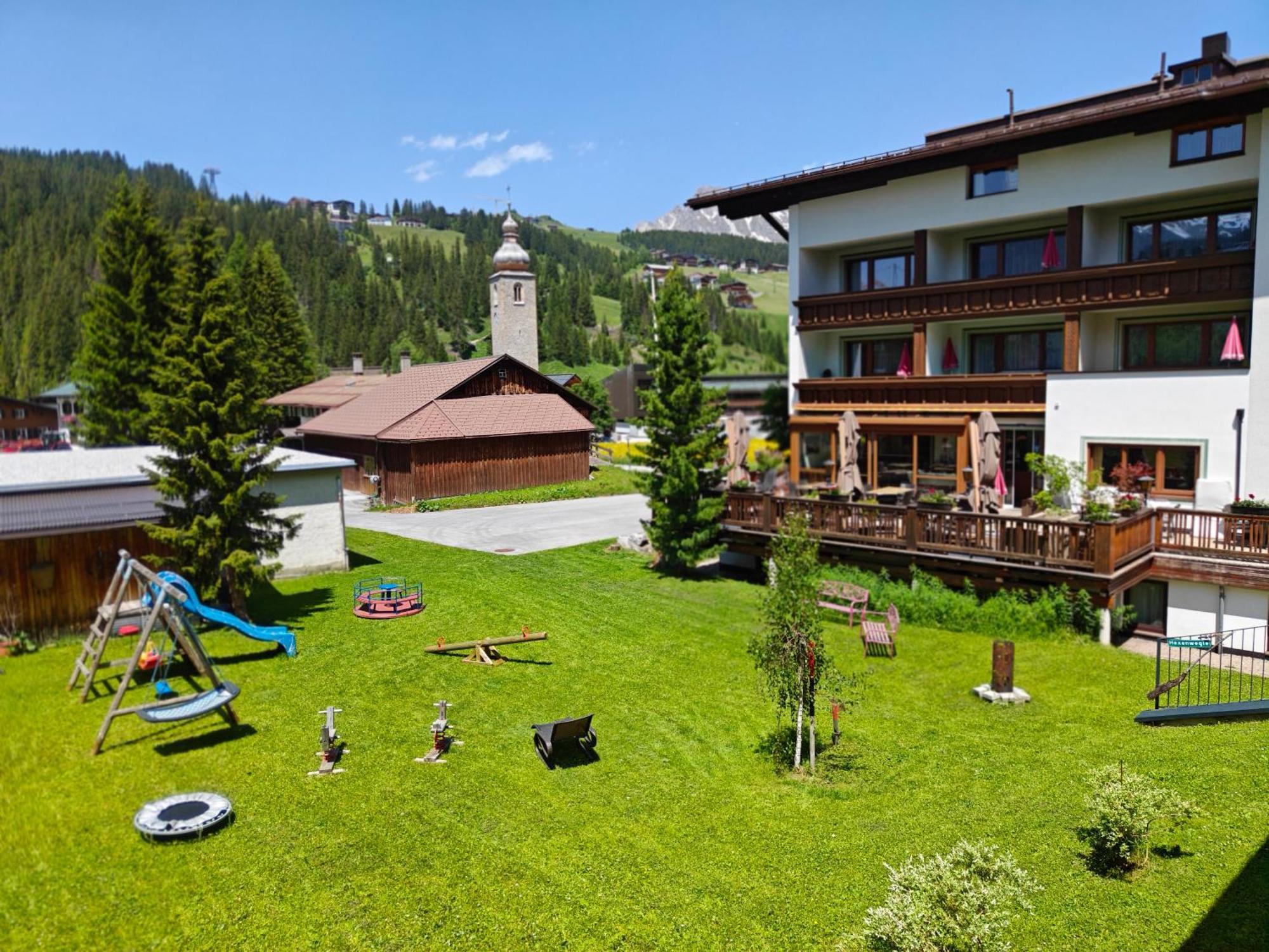 Pension Cafe Fritz Lech am Arlberg Dış mekan fotoğraf